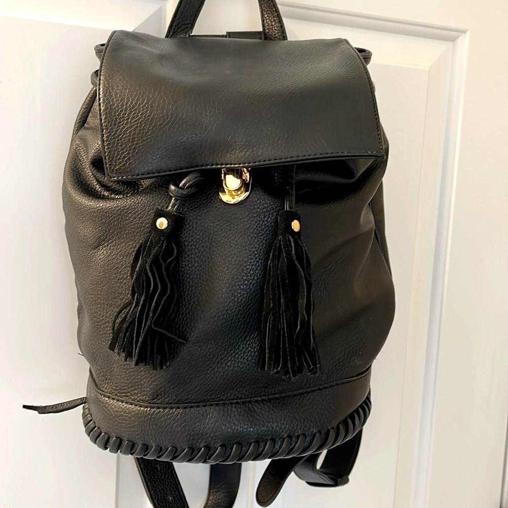 EUC Silence +Noise womens backpack, black